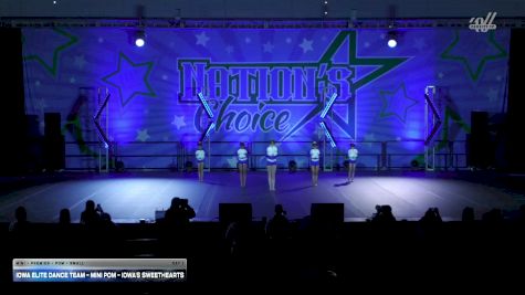Iowa Elite Dance Team - Mini Pom - Iowa's Sweethearts [2025 Mini - Premier - Pom - Small Day 1] 2025 Nation's Choice Dance Grand Championship & Cheer Showdown
