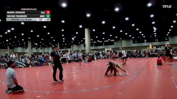120 lbs Round 2 (4 Team) - Maria Aguado, Alabama Elite Gold vs Rilynn Younker, Don`t Be Jelly