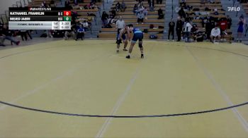 165 lbs Cons. Round 3 - Mejed Jabri, Harper CC vs Nathaniel Franklin, Iowa Central Community College