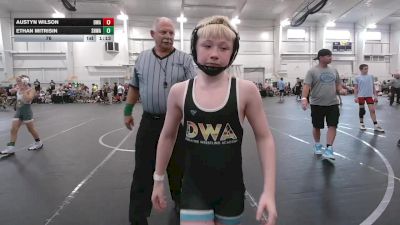 76 lbs Round 7 (8 Team) - Austyn Wilson, Donahue WA vs Ethan Mitrisin, SHWA