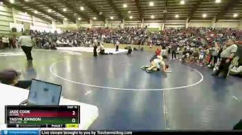 120 lbs Champ Round 1 (16 Team) - Jade Cook, Victory vs Taisyn Johnson, Westlake