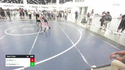 78 lbs Semifinal - Cassius Ford, Other Team vs Ava Guymon, Carlsbad Combat WC