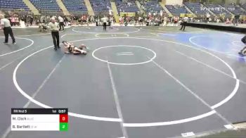 83 lbs Rr Rnd 5 - Mason Clark, BlackCat WC vs Braiden Bartlett, 3F Wrestling