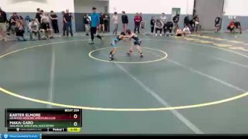 49 lbs Round 2 - Karter Elmore, SOLDOTNA WHALERS WRESTLING CLUB vs Makai Garo, AVALANCHE WRESTLING ASSOCIATION