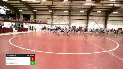 174 lbs Consi Of 8 #1 - Tucker Vician, Trinity vs Scott Ingalls, Southern Maine