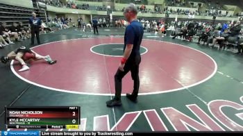 113 lbs Round 2 (4 Team) - Kyle McCarthy, New Prague vs Noah Nicholson, Stillwater