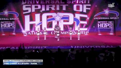 Fire Cheer Allstars - RAGE [2026 L3 Youth - Flex - D2 Day 2] 2026 Spirit of Hope Grand Nationals