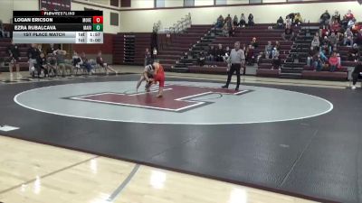 138C 1st Place Match - Logan Ericson, Mount Vernon vs Ezra Rubalcava, Marion