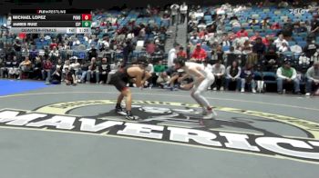 144 lbs Quarterfinal - Michael Lopez, Ponderosa vs James Ruiz, Esperanza