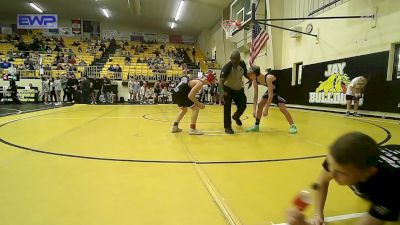 112 lbs Consi Of 8 #2 - Noah Turman, Stilwell vs Ben Hoxie, Victory Christian JH