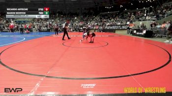 46 lbs Round Of 32 - Ricardo Arteche, El Paso Texas Wrestling Club vs Mason Morton, Perry Meridian Wrestling Club