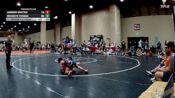 108 lbs Round 5 (8 Team) - Andrew Whitted, Team TN vs Bronsyn Thomas, Eagle Wrestling Academy