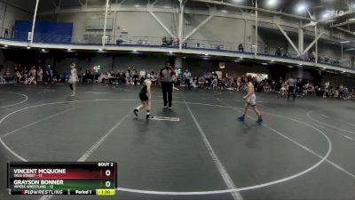 64 lbs Round 1 (4 Team) - Grayson Bonner, Vipers Wrestling vs Vincent McQuone, Yale Street