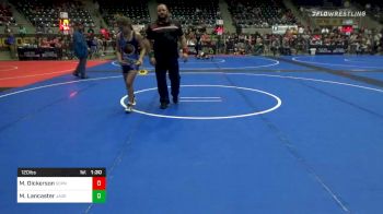 120 lbs Prelims - Makiah Dickerson, South Central Punishers vs Mikayla Lancaster, Jaguars WC