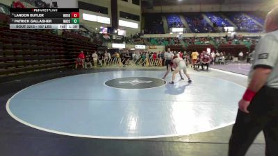 157 lbs Semifinal - Landon Butler, Woodruff vs Patrick Gallagher, Waccamaw