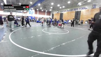 120 lbs Cons. Round 5 - Joseph Gonthier, Laguna Hills vs Judah Teague, Durham