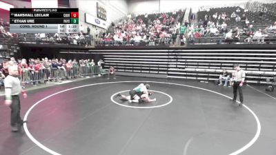 4A 190 lbs Cons. Round 1 - Marshall Leclair, Cedar vs Ethan Ure, Payson