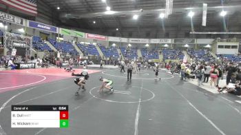 74 lbs Consi Of 4 - Burl Dull, MatTime vs Hunter Wickam, Bear Cave WC