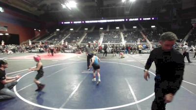 62 lbs Rr Rnd 4 - Brax Peterson, Athlos Wrestling vs Hudsyn Burnett, Green River Grapplers