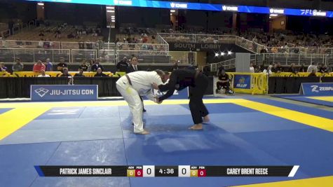 Carey Brent Reece vs Patrick James Sinclair 2025 Pan Jiu Jitsu IBJJF Championship