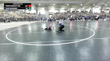 40 lbs Quarterfinal - Travis Neblett 2nd, Fairview Jackets Youth Wrestling vs Zane Brammer, Stampede Wrestling Club