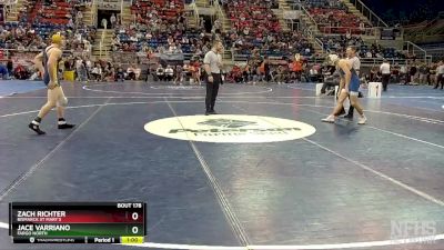 139 lbs Cons. Round 1 - Jace Varriano, Fargo North vs Zach Richter, Bismarck St Mary`s