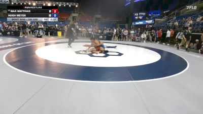 190 lbs Cons. Sub-rd Of 16 - Max Matthias, WI vs Hugh Meyer, ND