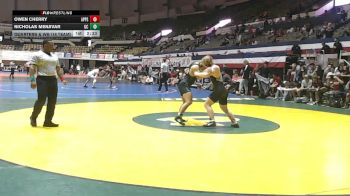 165 lbs Quarters & Wb (16 Team) - Owen Cherry, Apprentice School vs Nicholas Menjivar, Greensboro College