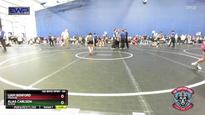 84 lbs Cons. Round 3 - Elias Carlson, SlyFox vs Liam Benford, Missouri