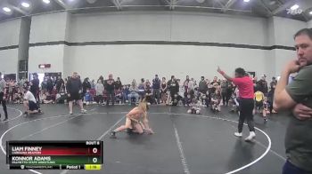 95 lbs Round 1 - Liam Finney, Carolina Reapers vs Konnor Adams, Palmetto State Wrestling