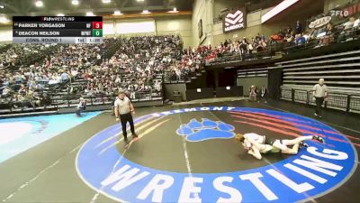 5A 150 lbs Cons. Round 1 - Parker Yorgason, Westfield vs Deacon Neilson, Maple Mountain