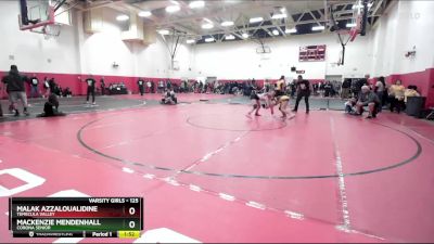 125 lbs Champ. Round 3 - Malak Azzaloualidine, Temecula Valley vs Mackenzie Mendenhall, Corona Senior