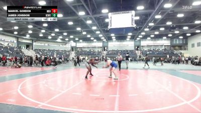197 lbs Cons. Round 2 - James Johnson, Georgia College Wrestling Club vs Marcel Gordon, Missouri Baptist University