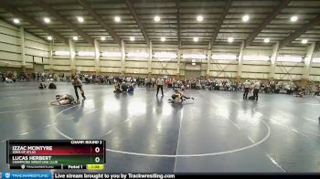 105 lbs Champ. Round 2 - Lucas Herbert, Champions Wrestling Club vs Izzac McIntyre, Sons Of Atlas