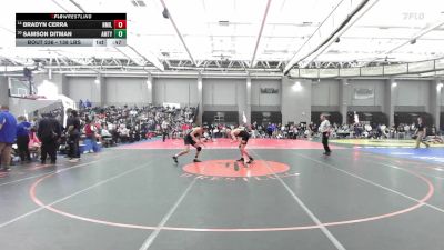 138 lbs Consi Of 16 #2 - Bradyn Cerra, New Milford vs Samson Ditman, Amity