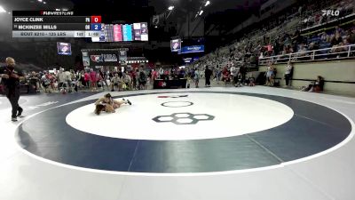 125 lbs Cons. Rd Of 32 - Joyce Clink, PA vs McKinzee Mills, OH