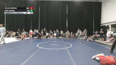 96 lbs Round 3 (6 Team) - Collin Artman, Wrecking Crew Demolition Team vs Joey Cotter, CTWHALE