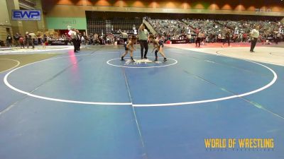 85 lbs Semifinal - Lorenzo Castro, Moses Lake Wrestling Club vs Zorian Maea, LV Bear Wrestling Club