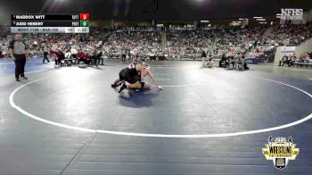 B4A-165 lbs Quarterfinal - Maddox Witt, Tuttle vs Judd Hebert, Poteau