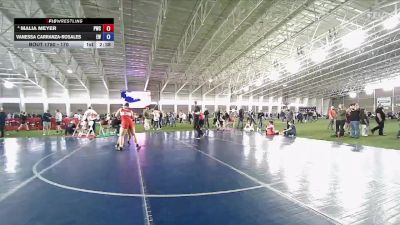 170 lbs 3rd Place Match - Malia Meyer, Protos Wrestling Club vs Vanessa Carranza-Rosales, Elite Wrestling