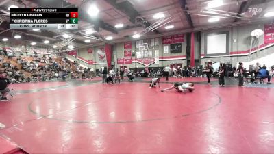 120 lbs Cons. Round 6 - Christina Flores, Villa Park vs Jocelyn Chacon, Mission Viejo