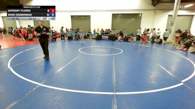 120 lbs Anthony Flores, Idaho vs Hugh Zimmerman, New Jersey