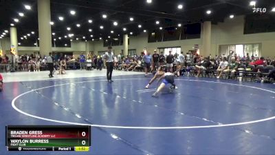 115+120 Semifinal - Braden Gress, Trojan Wrestling Academy LLC vs Waylon Burress, Fight Club