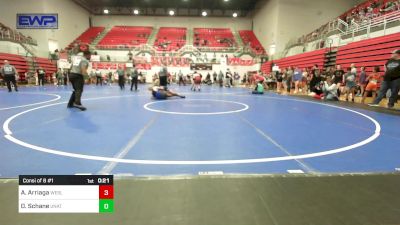 140 lbs Quarterfinal - Emilio Gauna, South Central Punisher Wrestling Club vs Jack Lusk, Darko Valley Wolfpak