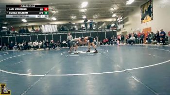 106 lbs Quarterfinal - Kael Viehmann, Hannibal vs Omran Ghuniem, Lafayette Wildwood
