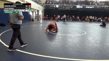 285 lbs Cons. Round 2 - Alan Roman, Fresno City College vs Marcus Ochoa, Victor Valley College