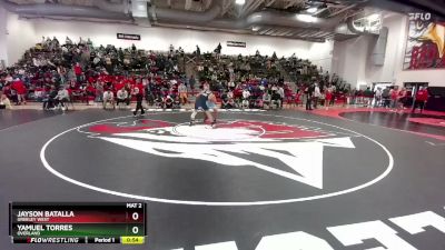 157 lbs Cons. Round 2 - Jayson Batalla, Greeley West vs Yamuel Torres, Overland