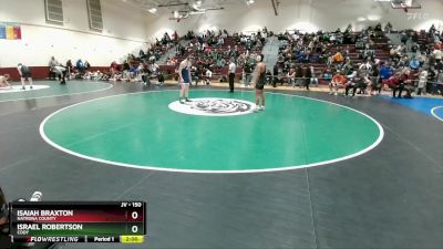 150 lbs Champ. Round 3 - Israel Robertson, Cody vs Isaiah Braxton, Natrona County