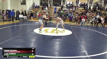 134 lbs Cons. Semi - Fisher Deason, American Christian Academy vs Luke Robbins, St James