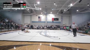 157 lbs 1st & 3rd (16 Team) - Brock Weaver, Camden County vs Trey Gregory, Buford HS